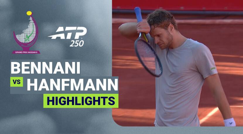 Karim Bennani vs Yannick Hanfmann - Round 2 | ATP 250: Grand Prix Hassan II 2026
