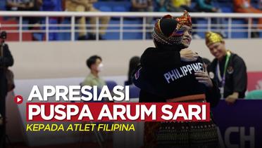 Apresiasi Atlet Putri Pencak Silat Indonesia kepada Peraih Medali Emas SEA Games 2021 dari FIlipina