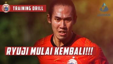 Ryuji Utomo Perlahan Kembali Latihan Normal | Update Latihan Persija, 1 Februari 2022