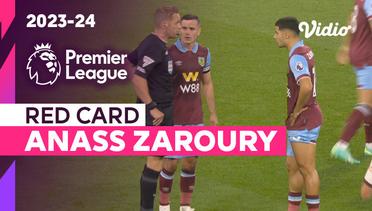 Kartu Merah: Anass Zaroury (Burnley) | Burnley vs Man City | Premier League 2023/24
