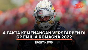 4 Fakta Kemenangan Verstappen di GP Emilia Romagna 2022