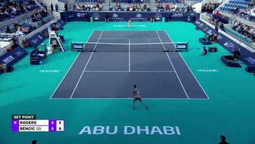 Shelby Rogers vs Belinda Bencic - Highlights | WTA Mubadala Abu Dhabi Open 2023