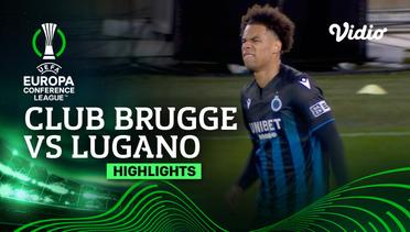Club Brugge vs Lugano - Highlights | UEFA Europa Conference League 2023/24
