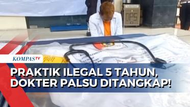 Buka Praktik Ilegal di Bekasi selama 5 Tahun, Dokter Gadungan Ditangkap!
