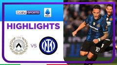 Match Highlights | Udinese 1 vs 2 Inter | Serie A 2021/2022