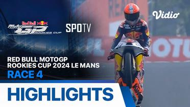 Red Bull MotoGP Rookies Cup 2024 Le Mans - Race 4 - Highlights  | Redubull MotoGP Rookies Cup 2024