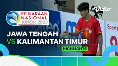 Semifinal Putra: Jawa Tengah vs Kalimantan Timur - Highlights | Kejurnas Junior 2023