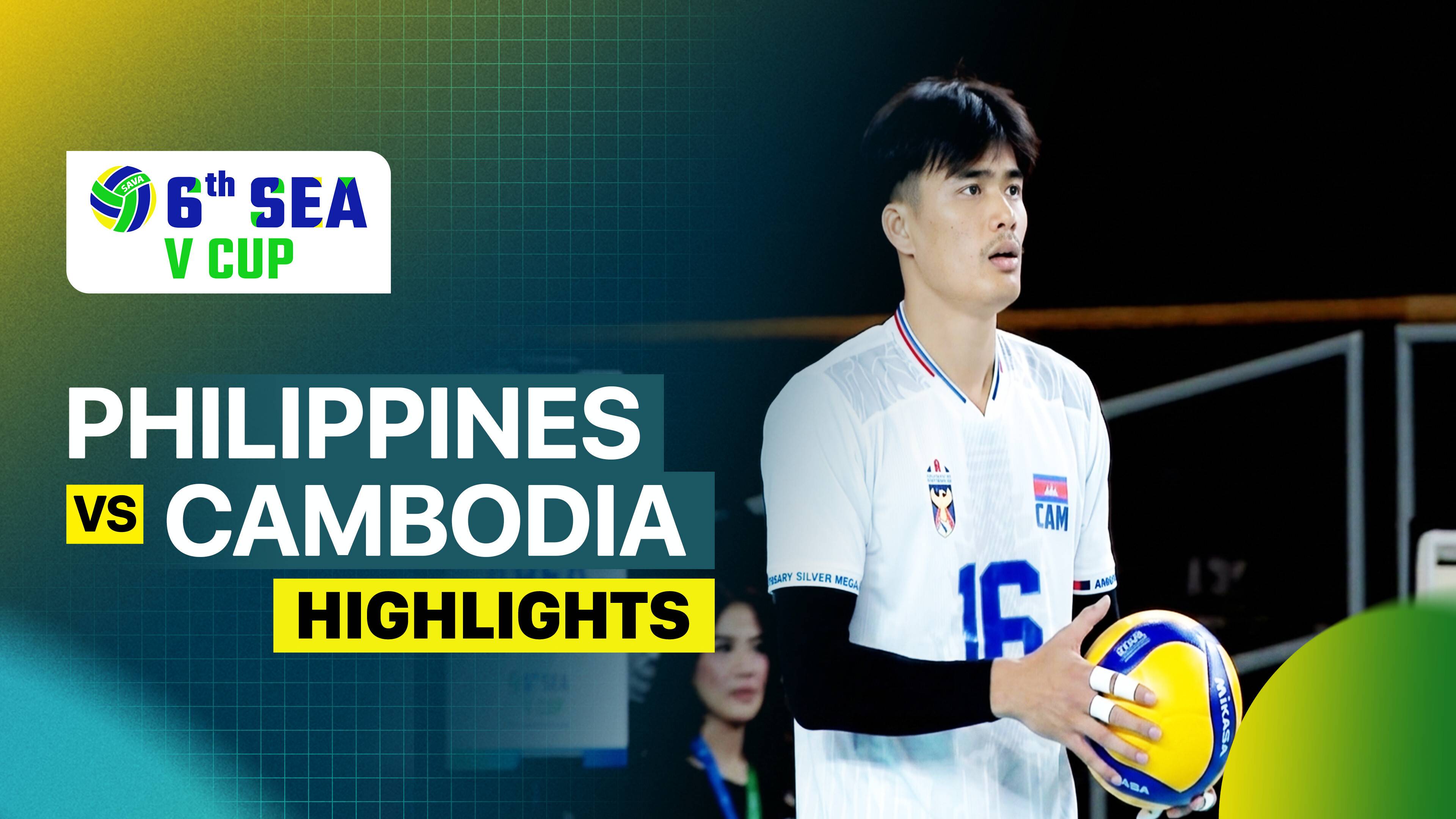 Philippines vs Cambodia