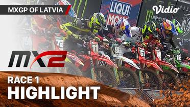 Highlights | Round 8 Latvia: MX2 | Race 1 | MXGP 2023