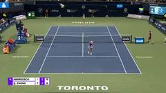 Match Highlights | Bianca Andreescu vs Qinwen Zheng | WTA National Bank Open Presented by Rogers 2022