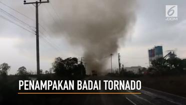 Heboh, Penampakan Badai Tornado di Thailand