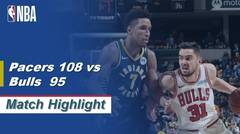 NBA I Cuplikan Pertandingan : Indiana  Pacers 108 vs Chicago Bulls 95