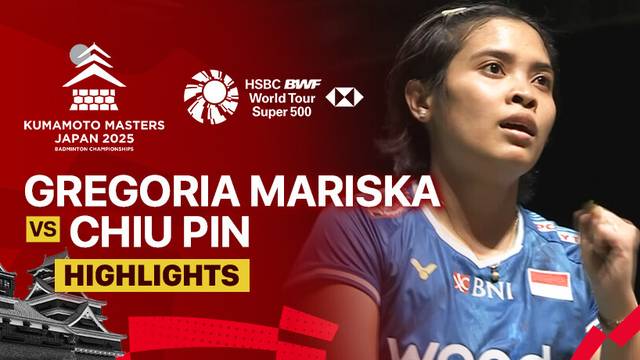 Gregoria Mariska Tunjung (INA) vs Chiu Pin-Chian (TPE) - Highlight | Kumamoto Masters Japan 2025