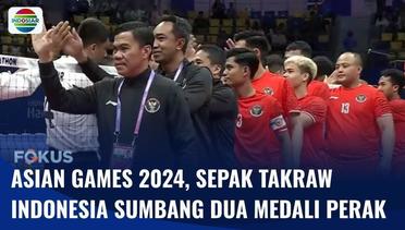 Tim Sepak Takraw Indonesia Berhasil Menyumbang Dua Medali Perak di Asian Games 2023 | Fokus