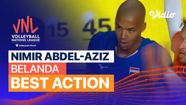 Best Action: Nimir Abdel-Aziz | Men’s Volleyball Nations League 2023