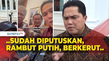 Momen Candaan Para Menteri di Ultah Megawati, Erick Thohir Sebut Kode Rambut Putih dan Berkerut