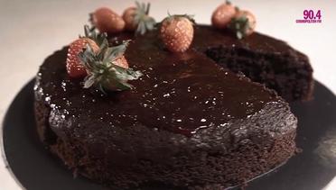 Cara Membuat Moist Chocolate Jam Cake