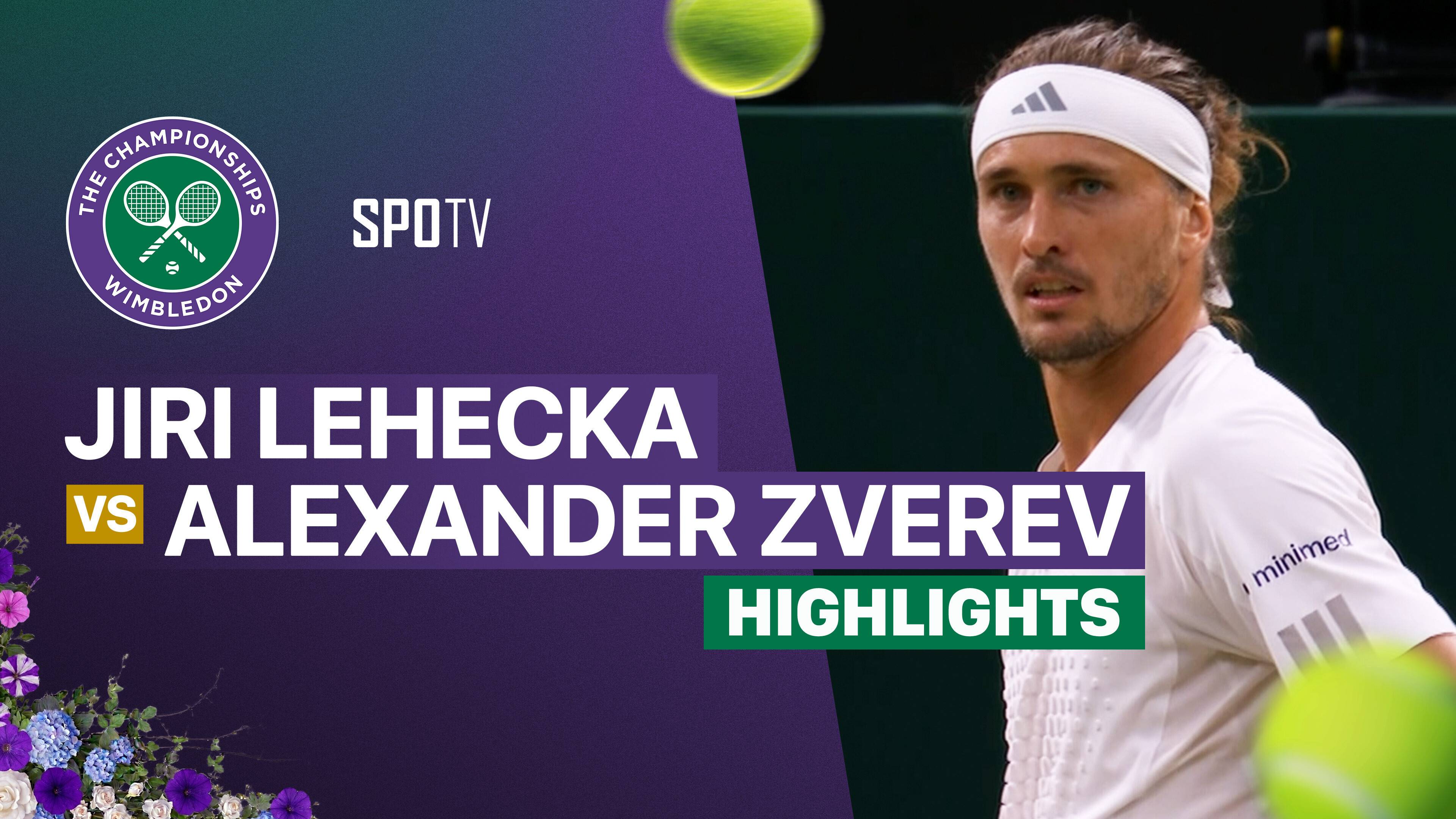 Jiri Lehecka vs Alexander Zverev - Gentlemen's Singles Fourth Round | Wimbledon 2026