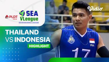 Highlights | Putra: Thailand vs Indonesia | SEA VLeague - Philippines