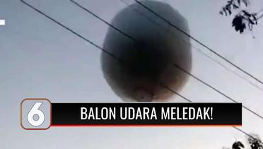 Balon Udara Meledak, 4 Rumah dan Sekolah di Ponorogo Porak-poranda! | Liputan 6