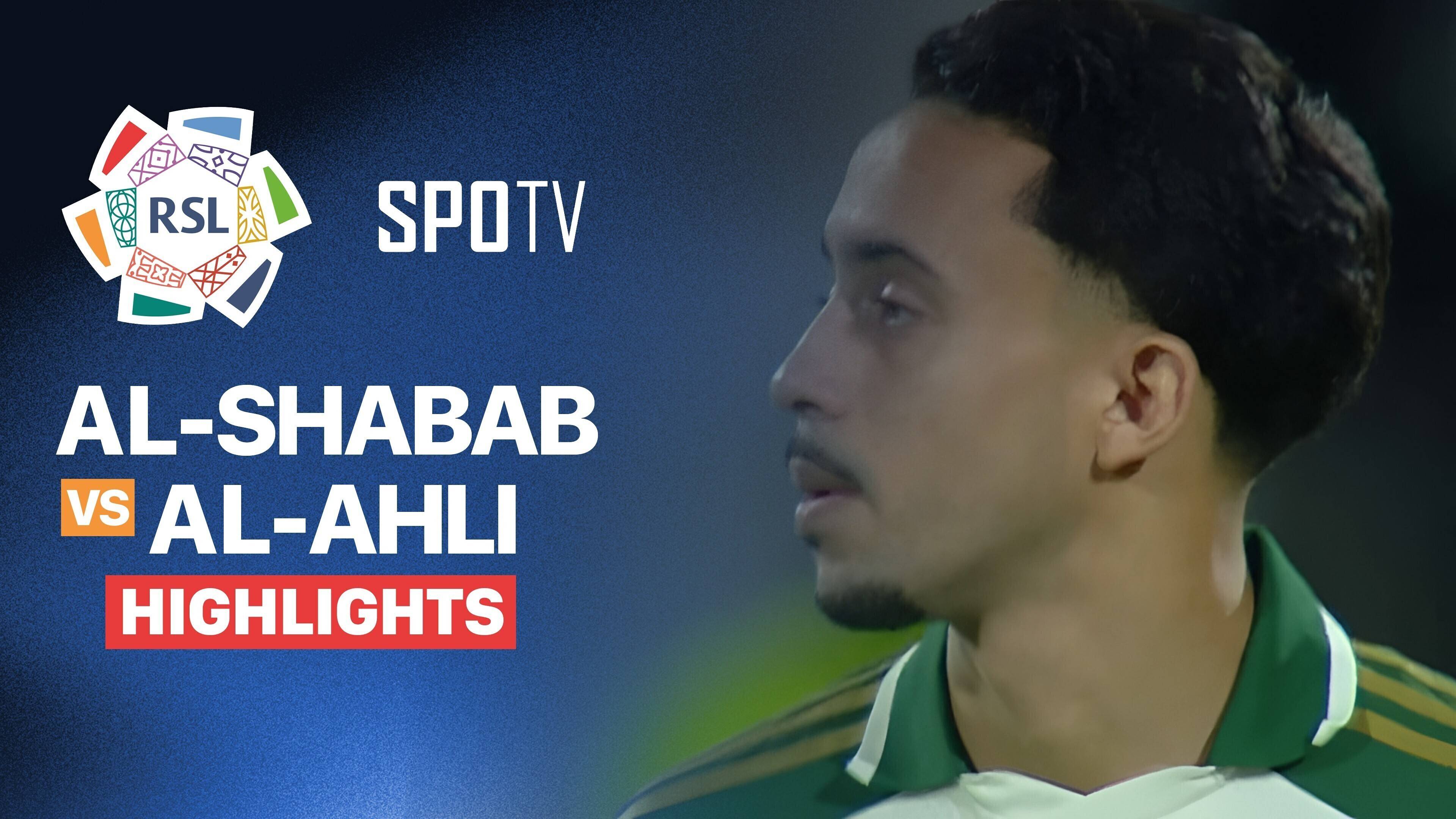 Al-Shabab FC vs Al-Ahli Saudi FC