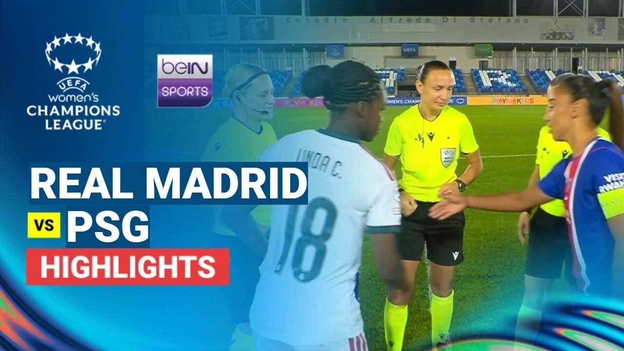 Real Madrid Femenino vs Paris Saint-Germain Feminine