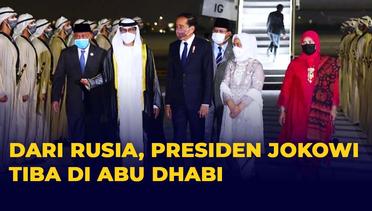 Presiden Jokowi Tiba di Abu Dhabi, Akan Salah Jumat Bersama Presiden PEA Sheikh Mohamed bin Zayed