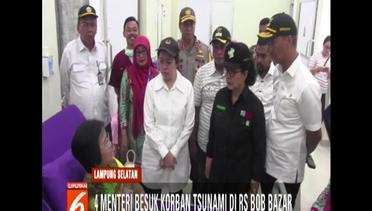 4 Menteri Kabinet Kerja Jenguk Korban Tsunami di Lampung Selatan - Liputan 6 Pagi