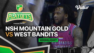 Highlights | Game 3: NSH Mountain Gold Timika vs West Bandits Combiphar Solo | IBL Playoffs 2022