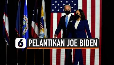 Jelang Pelantikan Joe Biden, Gedung Capitol Dipasang Kawat Berduri