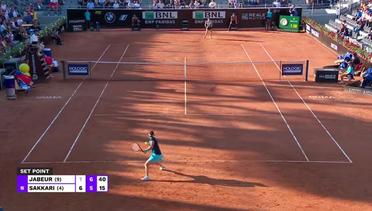 Match Highlights | Ons Jabeur vs Maria Sakkari | WTA Internazionali BNL D'Italia 2022