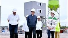 Presiden Jokowi Kunjungi Proyek Pembangunan Kawasan Industri Hijau, Bulungan, 28 Februari 2023