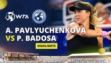 Quarterfinal: Anastasia Pavlyuchenkova vs Paula Badosa - Highlights | WTA Cincinnati Open 2024