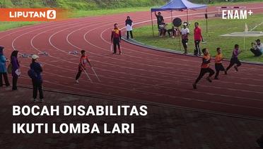 Salut, Bocah Disabilitas 11 Tahun Ikuti Lomba Lari di Malaysia!
