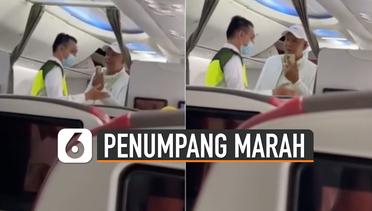 Viral Penumpang Marahi Petugas di Pesawat, Sampai Ungkit Gaji