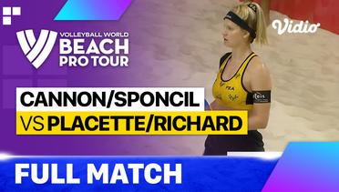 Full Match | Cannon/Sponcil (USA) vs Placette/Richard (USA) | Beach Pro Tour - Tepic Elite16, Mexico 2023