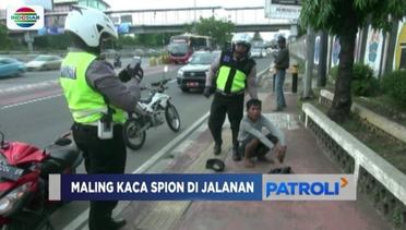 Maling Spion Tertangkap Basah Saat Sedang Beraksi di Kawasan Tanjung Duren, Jakbar - Patroli