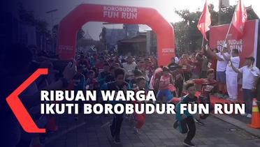 Ribuan Warga Ikuti Borobudur Fun Run