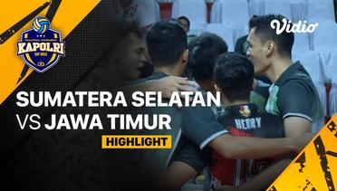 Highlights | Delapan Besar Putra: Sumatera Selatan vs Jawa Timur | Piala Kapolri 2023