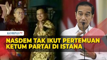 Iring-iringan Mobil Ketum Partai Politik Dipanggil Jokowi ke Istana, Nasdem Tidak Ikut