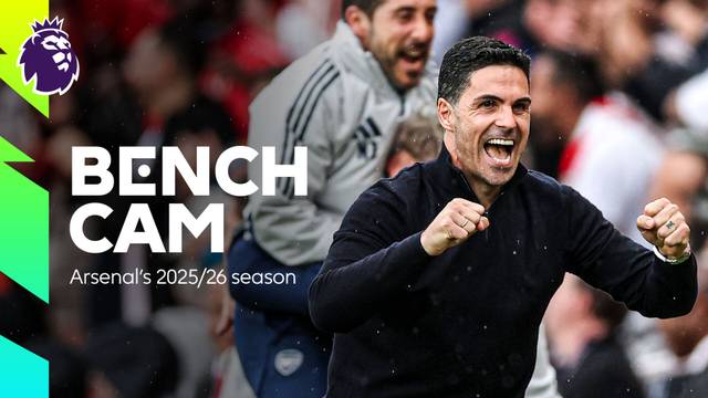 Arsenal Juara! Ini Momen Bench Cam Terbaik Mikel Arteta Musim 2025/26