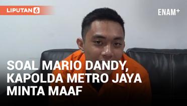 Kapolda Metro Jaya Minta Maaf Soal Video Mario Dandy Pakai Kabel Ties Sendiri