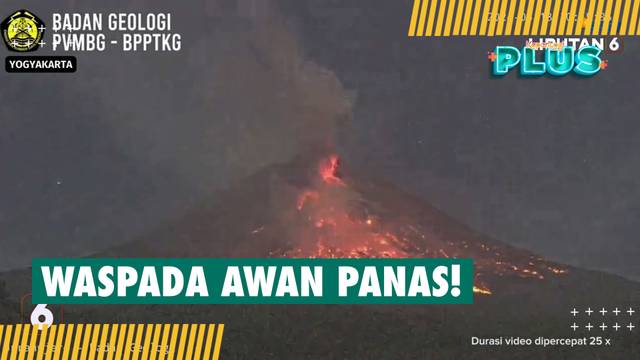 Keluarkan Lava Pijar Sejauh 1,5 Km, Warga di Sekitar Gunung Merapi Diminta Menjauhi Daerah Bahaya