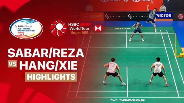 Sabar Karyaman Gutama / Moh Reza Pahlevi Isfahani (INA) vs Wang Yue Hang (ENG) / Zewei Xie (AUS) - Highlight | SATHIO GROUP Australian Badminton Open 2026