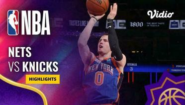 Brooklyn Nets vs New York Knicks - Highlights | NBA Regular Season 2023/24