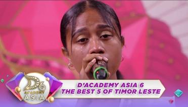 Terlalu Menghayati! Kika Martins Sampai Menangis | D'Academy Asia 6 The Best 5 Of Timor Leste