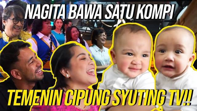 BANJIR UNDANGAN TV!! RAFFI NAGITA SUPPORT BAKAT CIPUNG DI DUNIA ENTERTAINMENT, CIPUNG ANTENG AJA