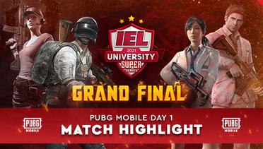 Grand Final PUBG Mobile IEL | Highlight Day 1