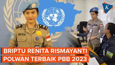 Briptu Renita Rismayanti Jadi Petugas Polisi Wanita Terbaik PBB 2023