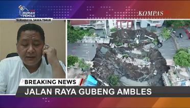 Pemkot Surabaya Ajak Kontraktor RS Siloam Olah TKP Jalan Gubeng